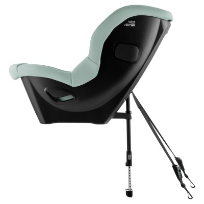 Cadeira auto para bebé Britax Römer azul claro e preto com sistema de fixação