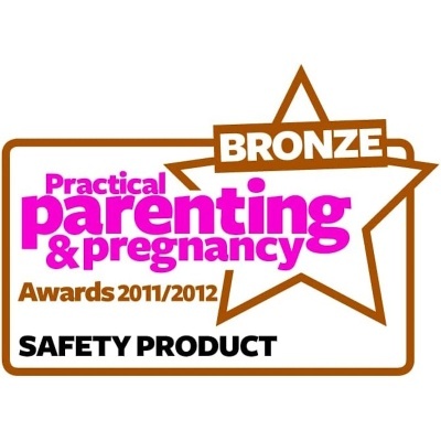 Selo de prémio bronze para produto de segurança Practical Parenting & Pregnancy 2011/2012