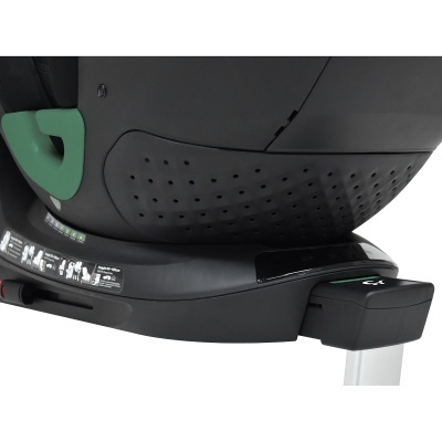 Base de assento de automóvel para crianças, preto e verde