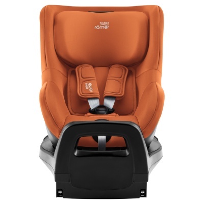 cadeira auto infantil Britax Römer cor laranja com base preta