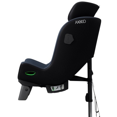 cadeira de criança para automóvel AXKID preta com suporte ajustável