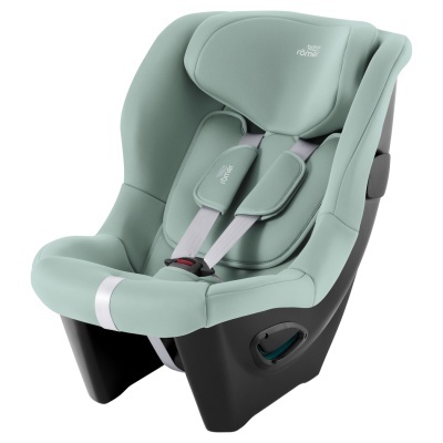 cadeira de bebé para automóvel Britax Römer verde claro com arnês de cinco pontos