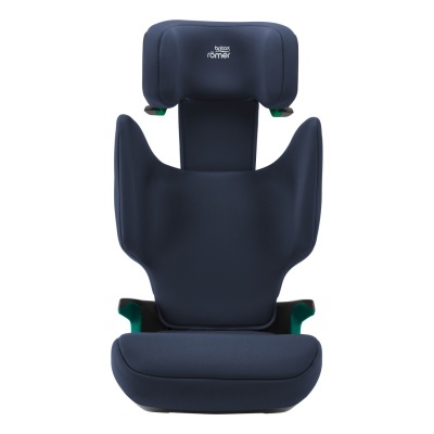 Cadeira auto infantil azul escuro Britax Römer com apoios laterais e encosto ajustável
