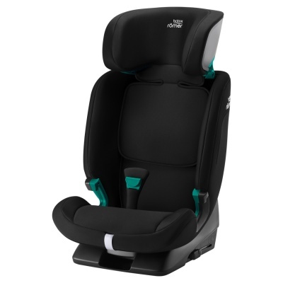 Cadeira auto infantil preta Britax Römer com detalhes verdes