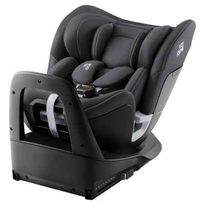 Cadeira auto infantil preta Britax Römer com base e arnês