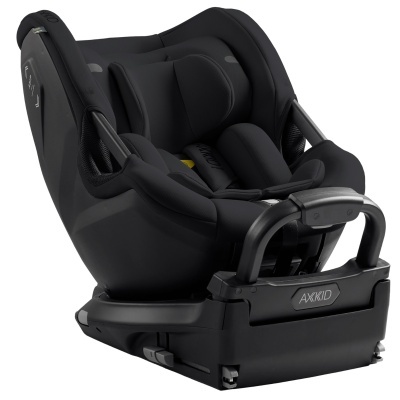 cadeira auto criança preta acolchoada com barra de proteção