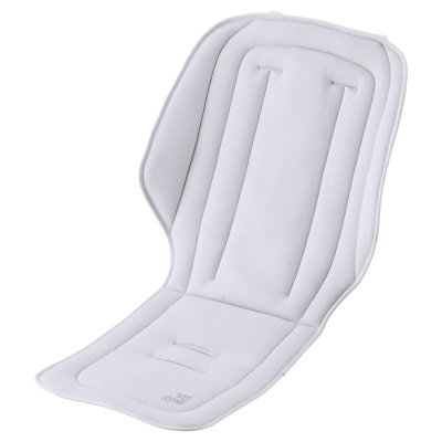 Colchão acolchoado branco para carrinho de bebé com a inscrição Tiny HOPE