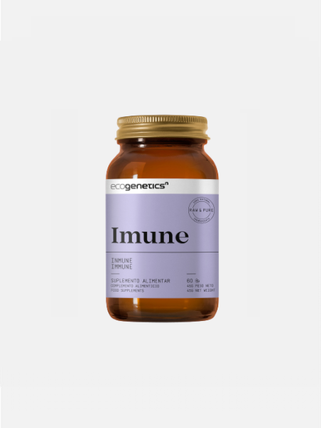 Imune Ecogenetics 60 cápsulas frasco suplemento alimentar Imune ecogenetics