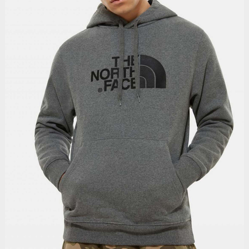 Sweatshirt cinzenta THE NORTH FACE com capuz e bolso canguru