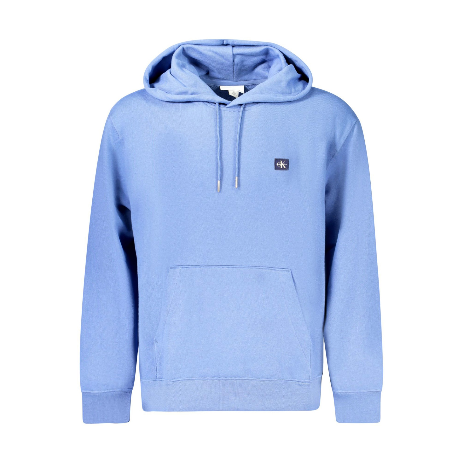 Sweatshirt azul claro com capuz e bolso canguru