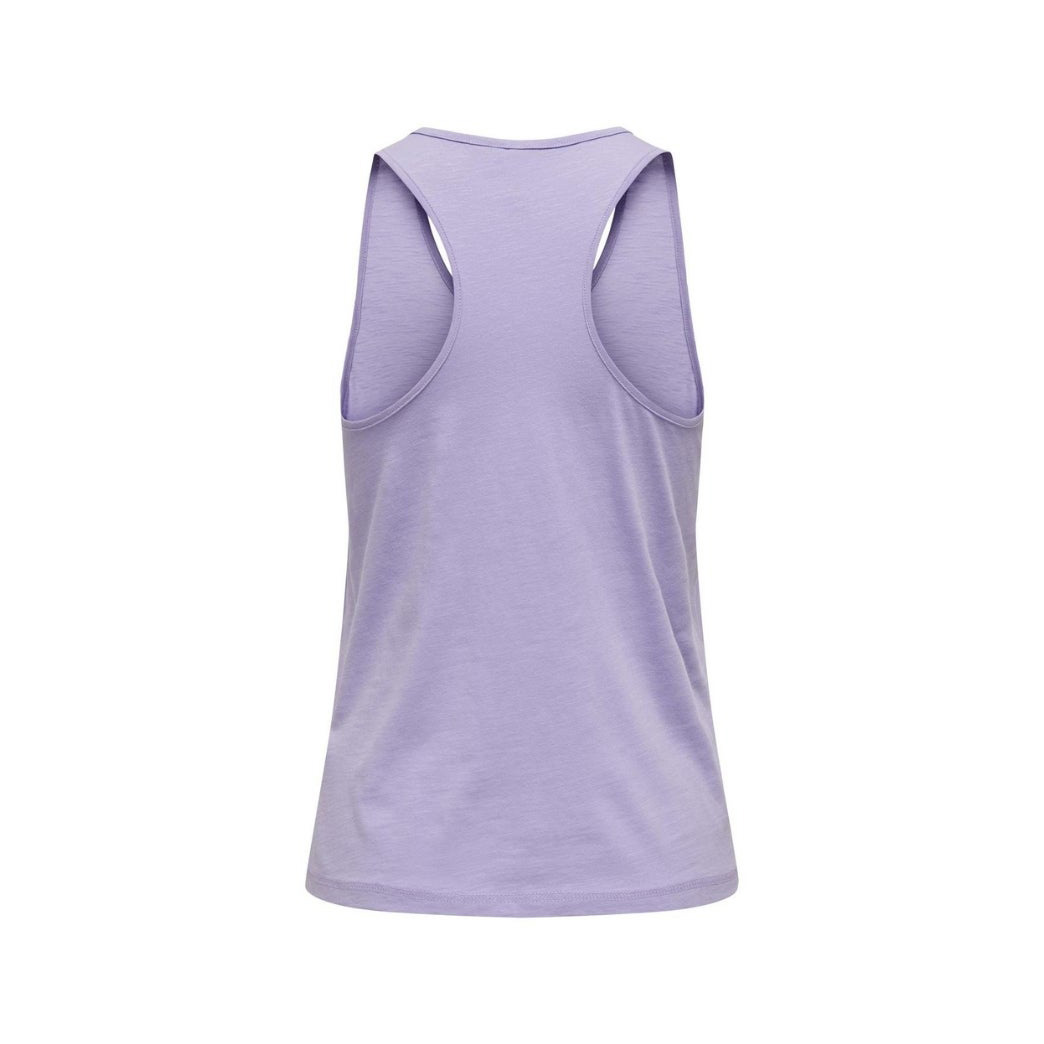 Regata lilás com costas nadador