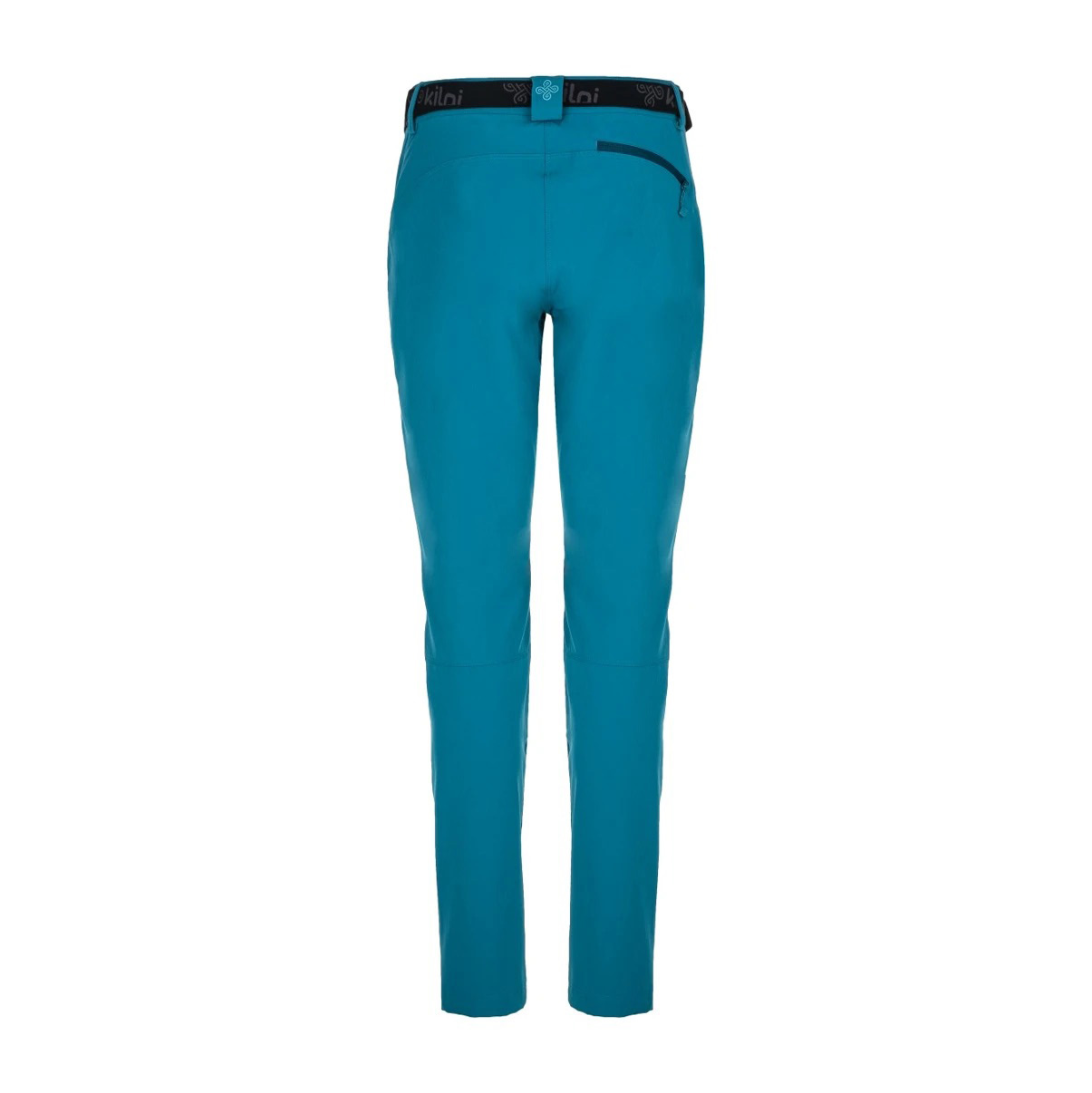 Calças técnicas azuis com bolso traseiro e cinto Kilpi preto