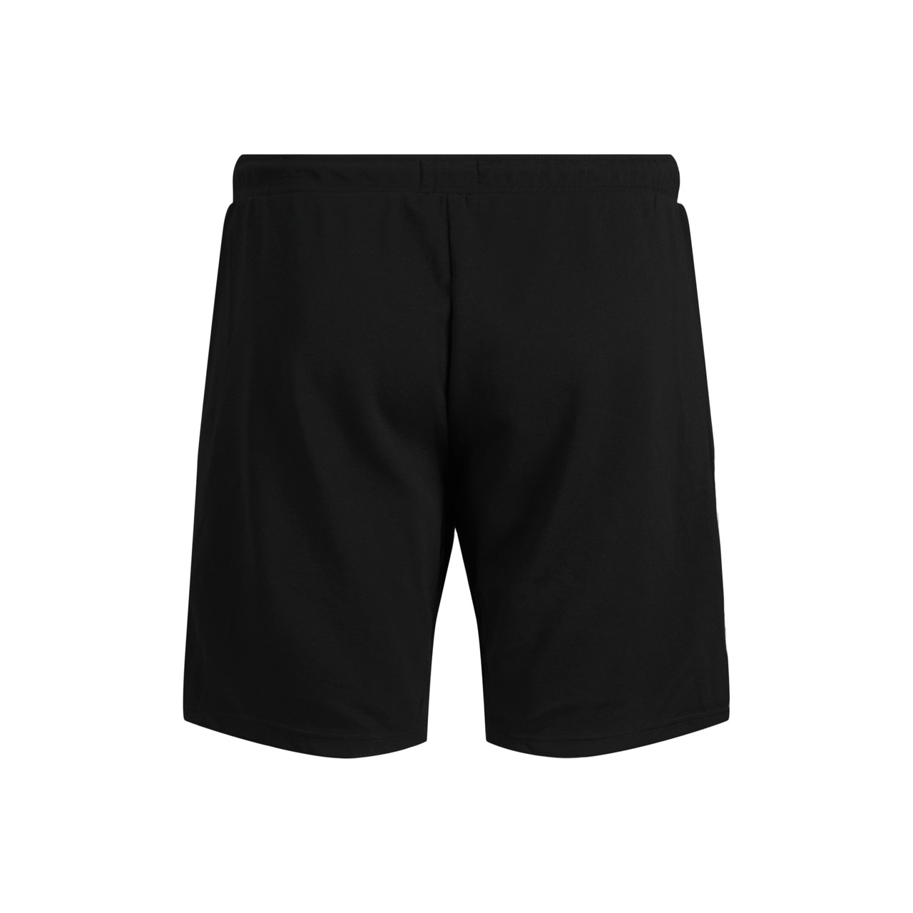 Calções desportivos pretos com cós elástico