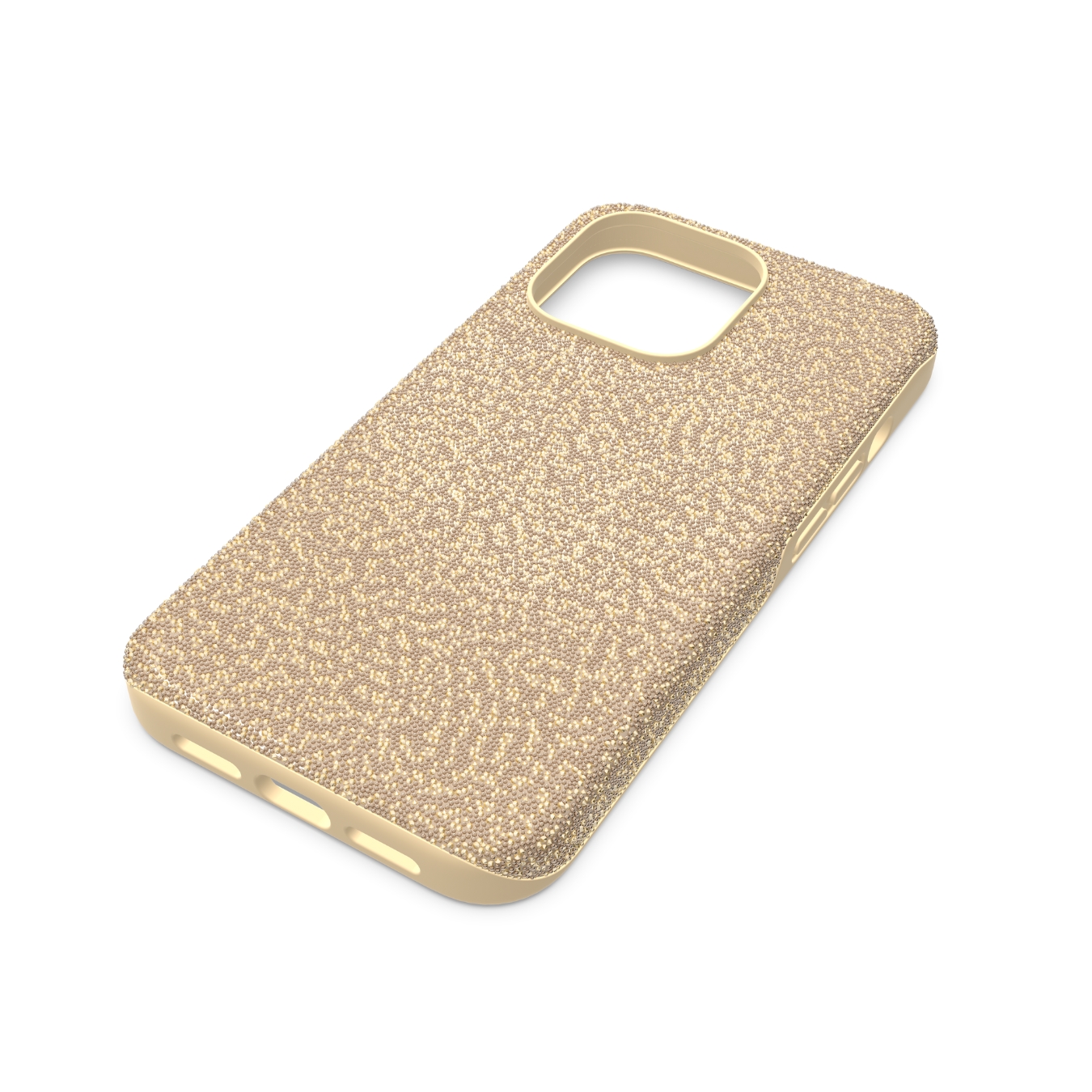 Capa para telemóvel dourada com textura granulada