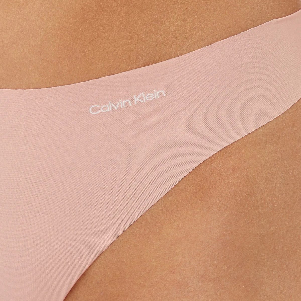 Roupa interior rosa claro com logo Calvin Klein