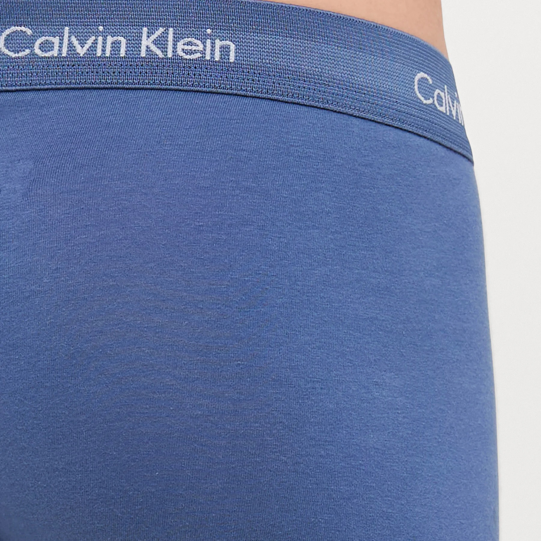 Cuecas/calças azuis com cós elástico da Calvin Klein