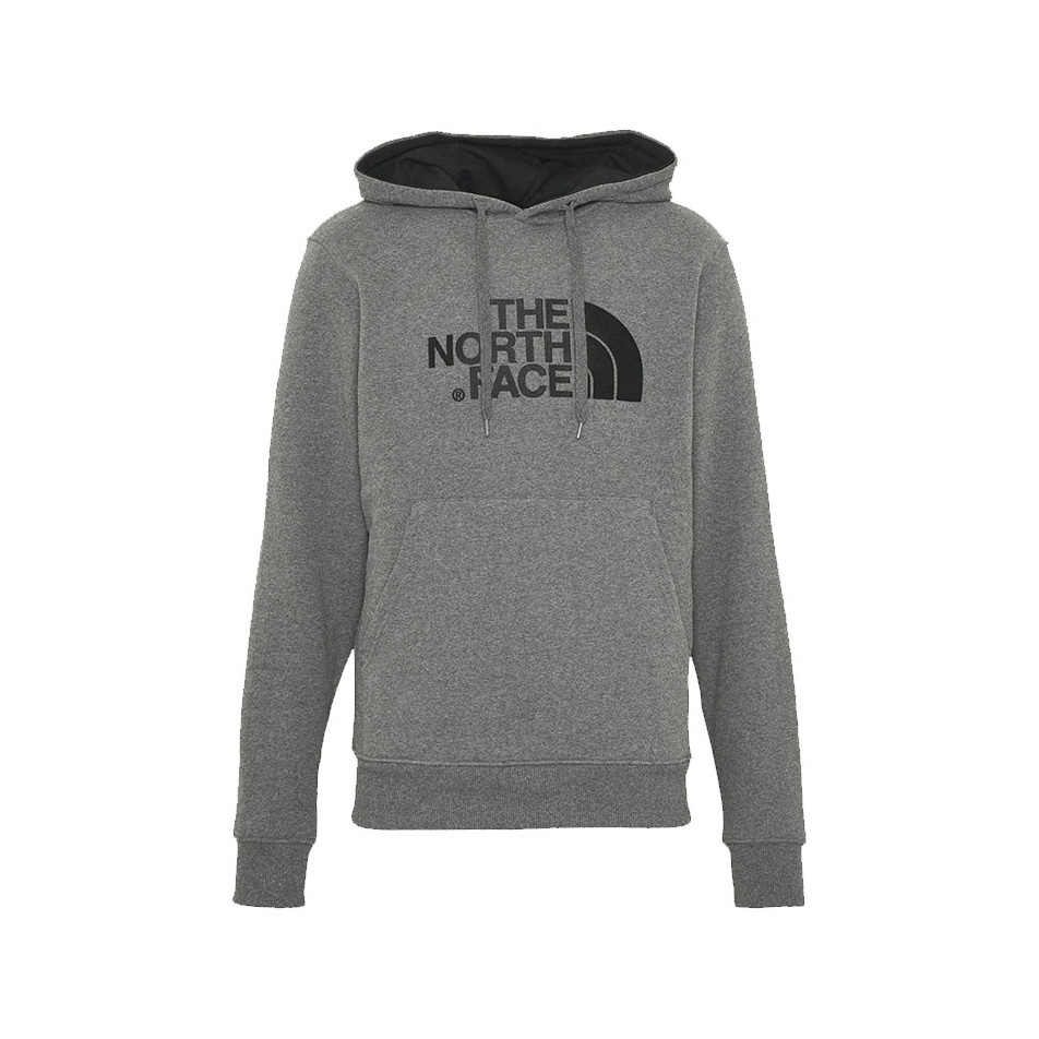 Sweatshirt cinzenta com capuz e logótipo THE NORTH FACE