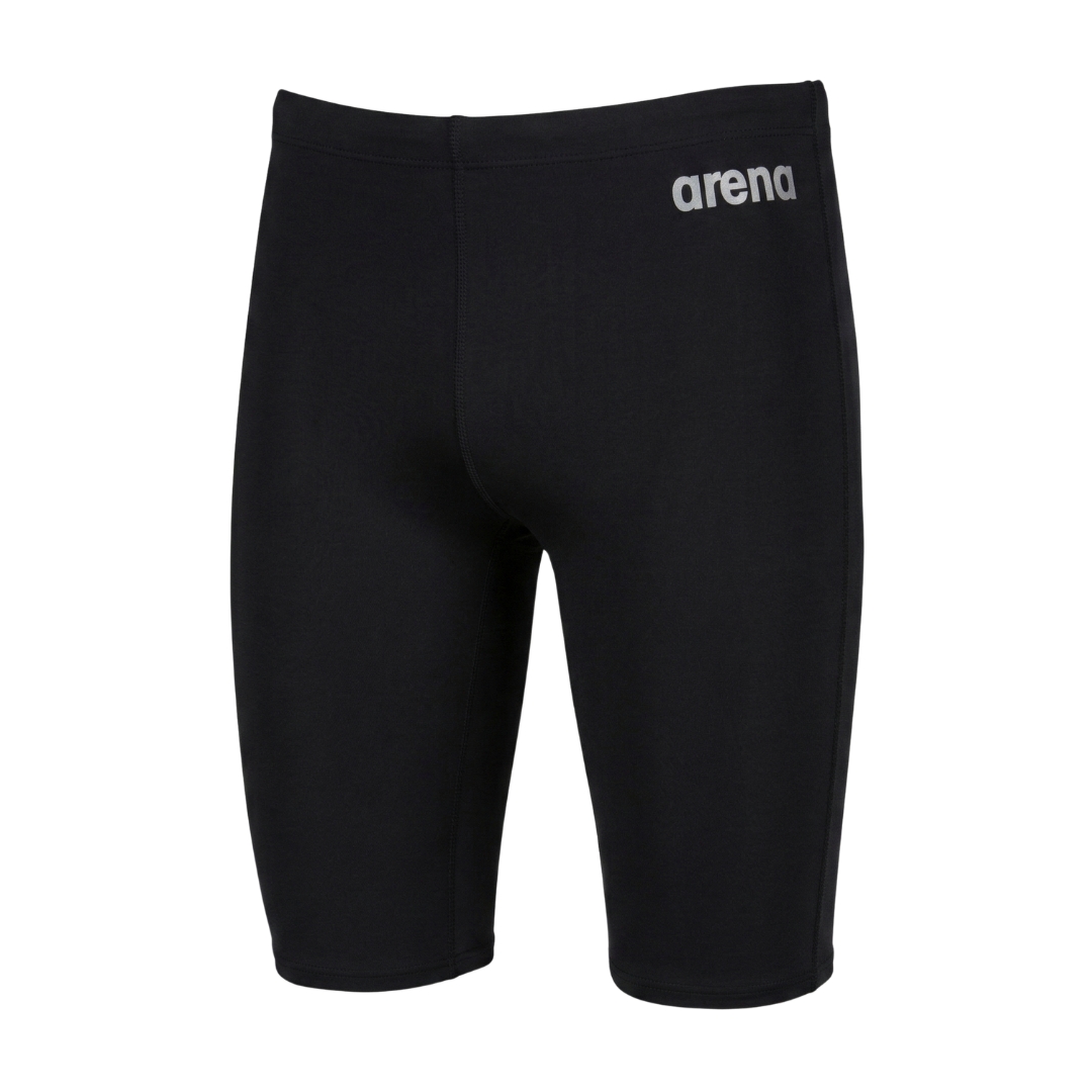 Calções de banho pretos com logo arena branco