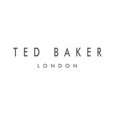 Logótipo TED BAKER LONDON preto sobre fundo branco