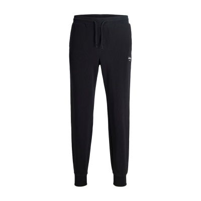 Calças de treino pretas com logótipo Le Coq Sportif