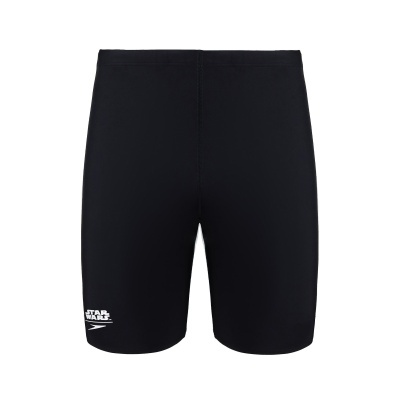 Calções de banho pretos com logótipo Star Wars e Speedo branco