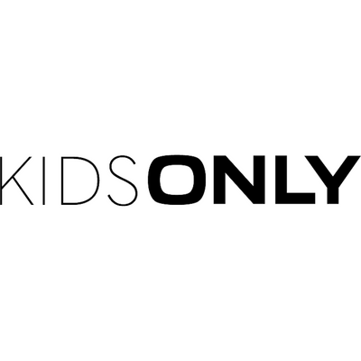 Texto preto em fundo branco KIDS ONLY