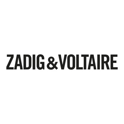 Logotipo ZADIG & VOLTAIRE em fundo branco