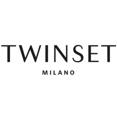 Logótipo TWINSENT MILANO em texto preto sobre fundo branco