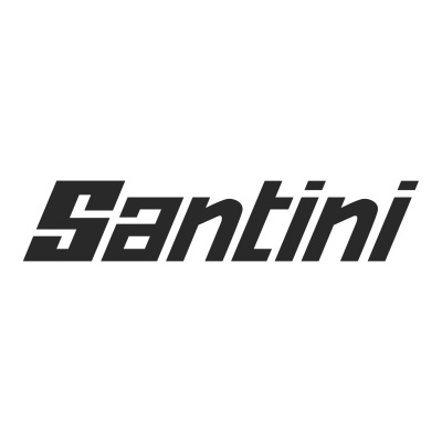 Logotipo preto Santini em fundo branco