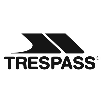 Logotipo da marca TRESPASS em preto.