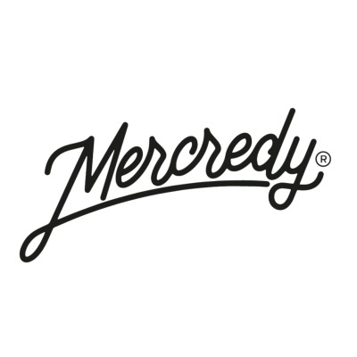 Logótipo Mercredy em preto sobre fundo branco