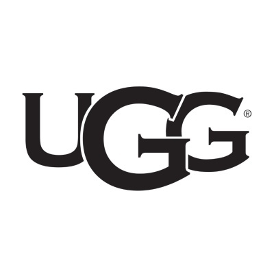 Logótipo UGG preto sobre fundo branco