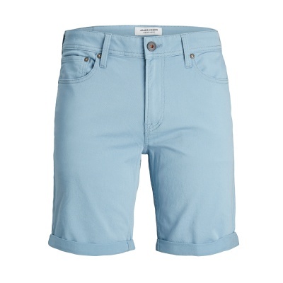 Calções azuis claros JACK & JONES com botão e bolsos