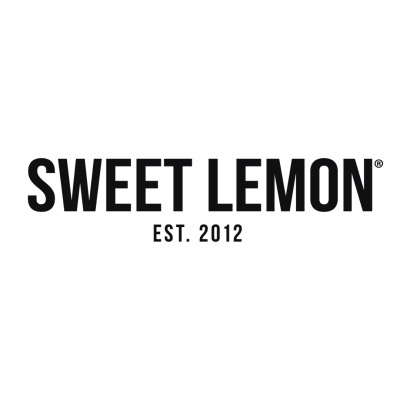 Logotipo SWEET LEMON EST. 2012 preto em fundo branco