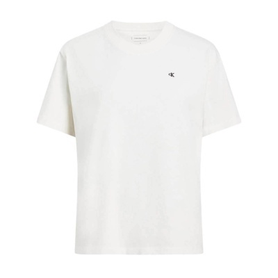 T-shirt branca com logótipo cK