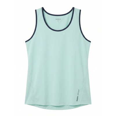Camisola desportiva sem mangas verde água MEXX SPORT
