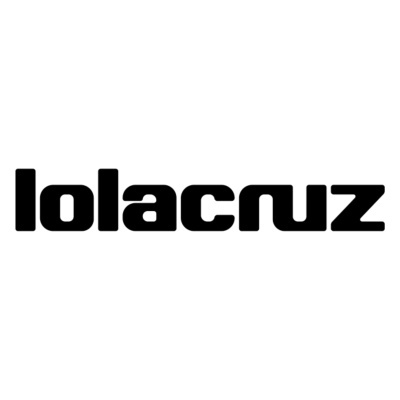 Logotipo da marca lolacruz em preto