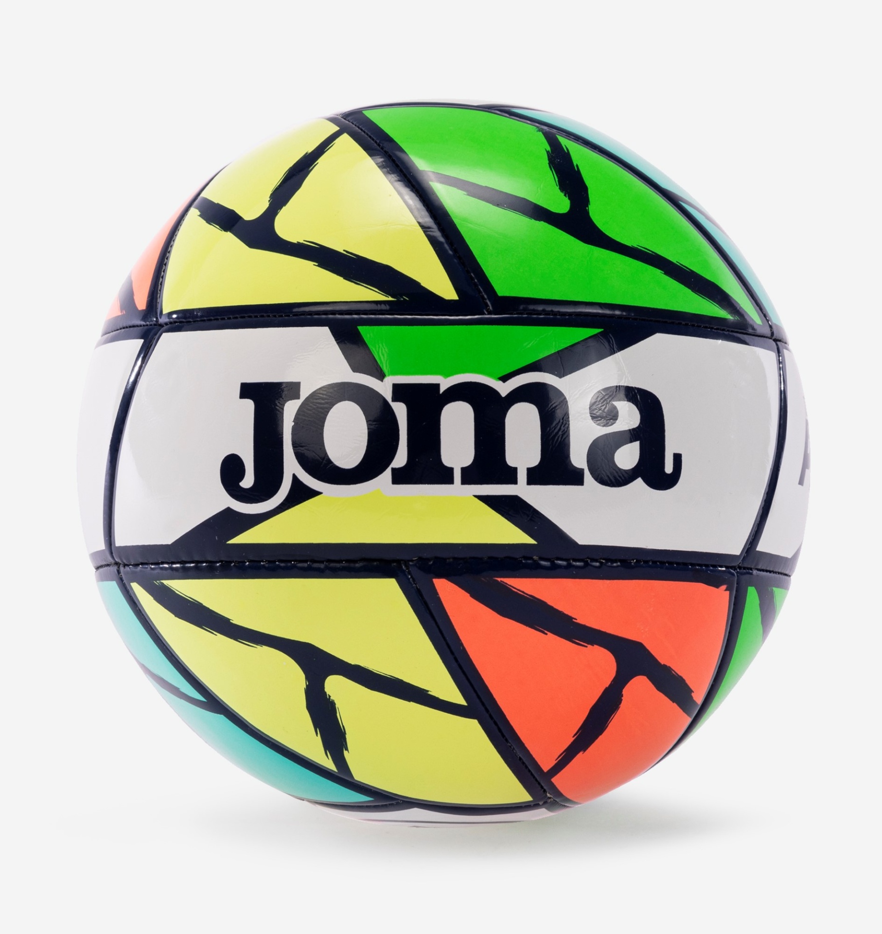 Bola de futebol sala colorida Joma