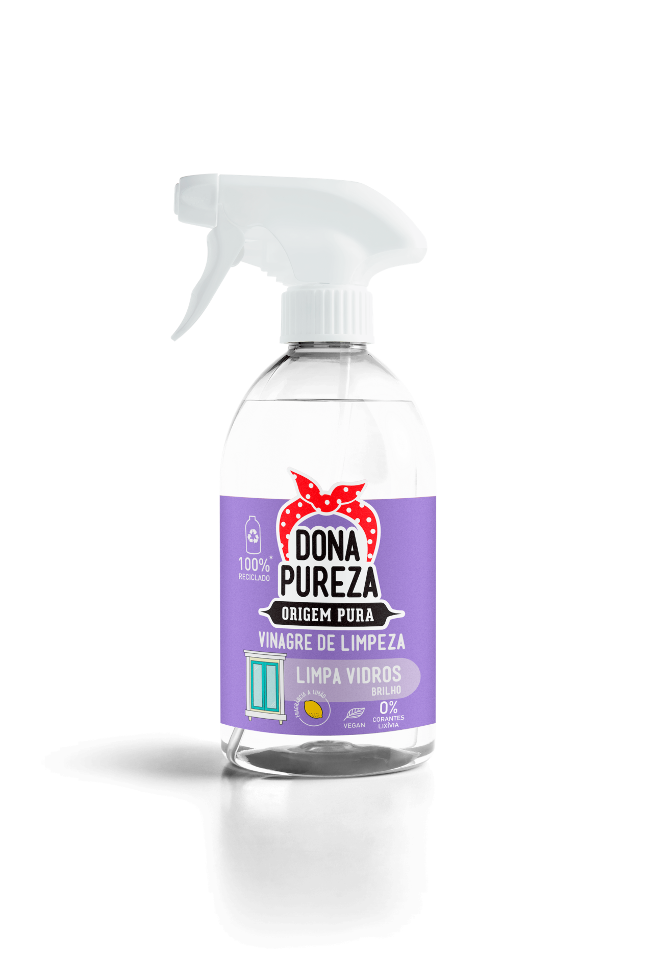 Vinagre de Limpeza Limpa Vidros Limão 500ml