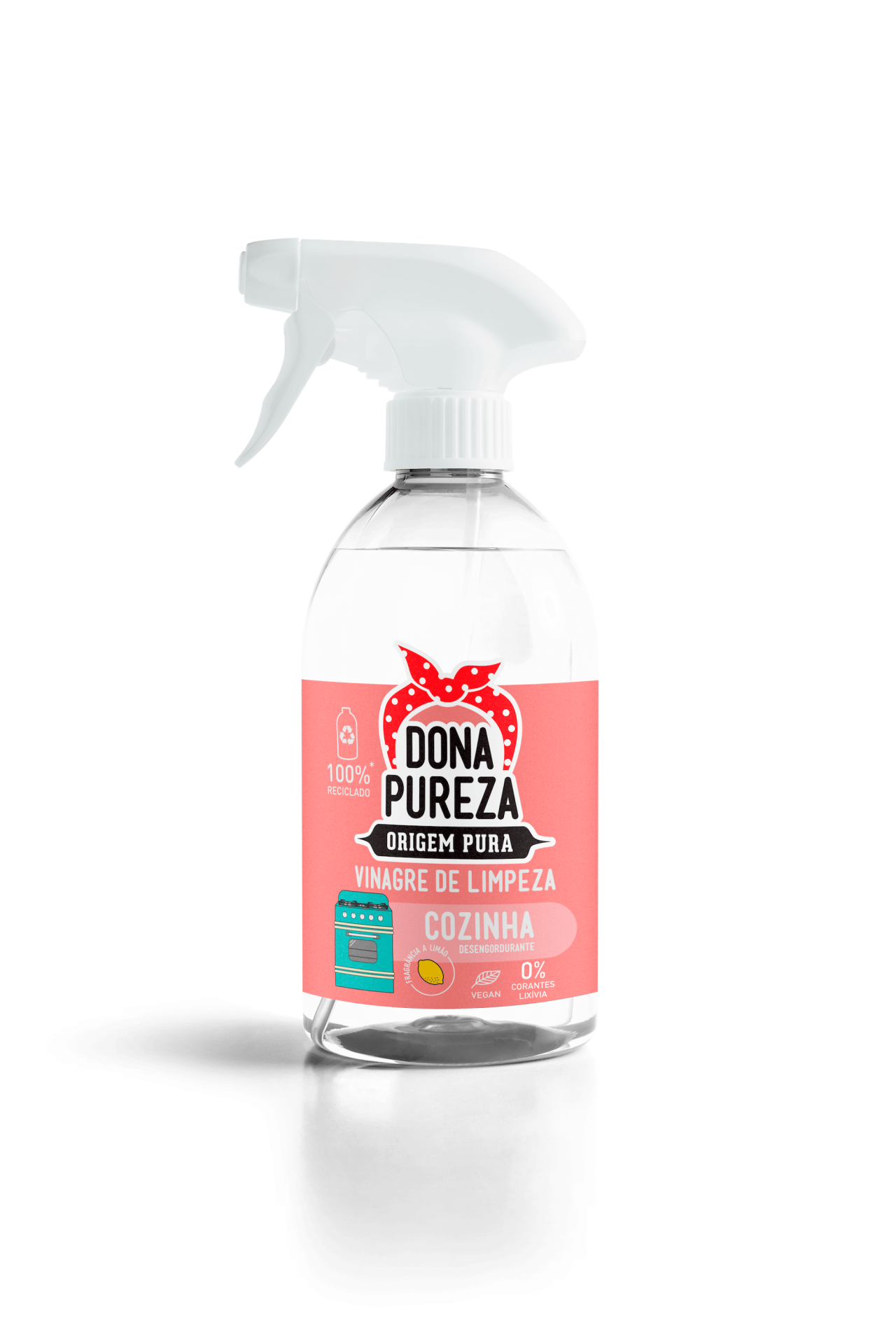 Vinagre de Limpeza Cozinha Limão 500ml