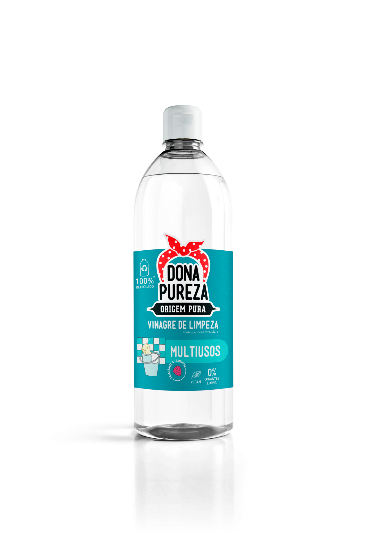 Vinagre de Limpeza Multiusos Framboesa 1L