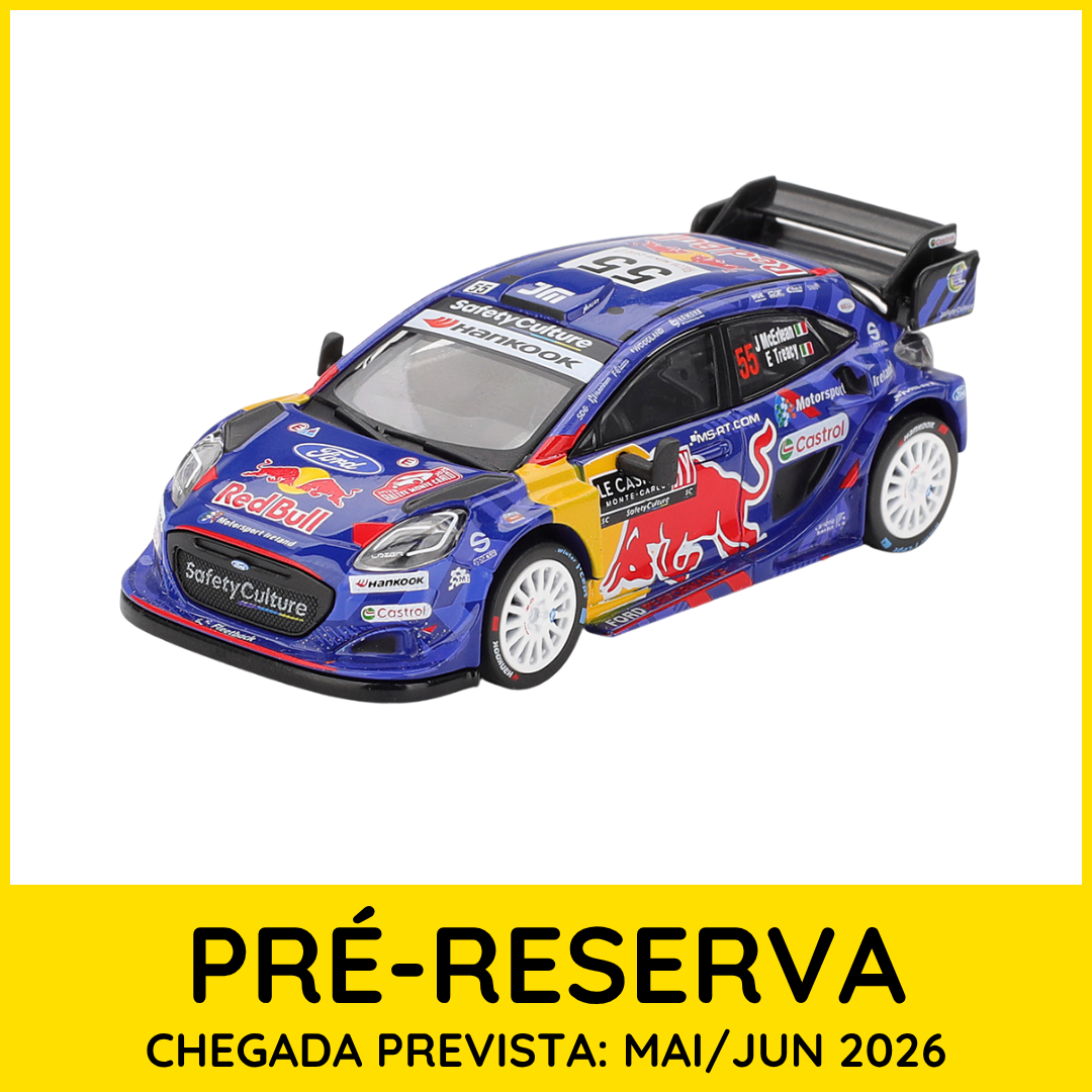 PRÉ-RESERVA * Diecast 1:64 Ford Puma Rally1 #55 M-Sport Ford Rally
