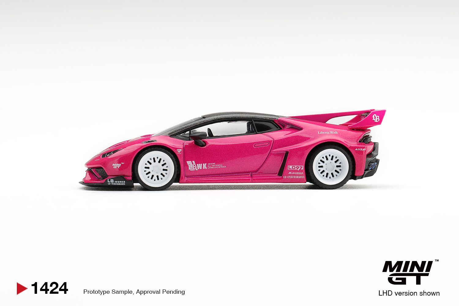 * PRÉ-RESERVA * Diecast 1:64 Lamborghini Huracan GT LB-Works Ruby ...