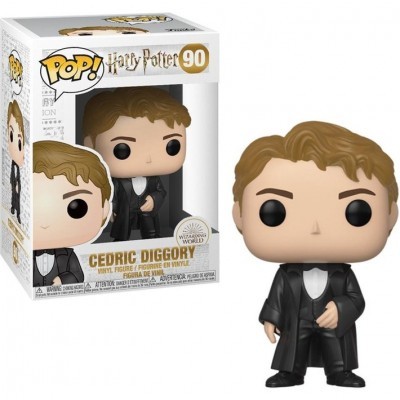 Figura Funko Pop de vinil de Cedric Diggory de Harry Potter na embalagem