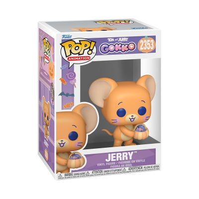 Figura Pop! Animation Jerry tom e jerry embalagem Halloween