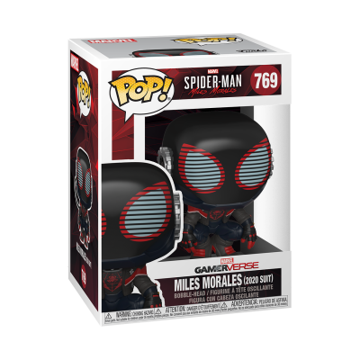 Figura colecionável Pop! Marvel Spider-Man Gamerverse Miles Morales 2020 Suit na embalagem