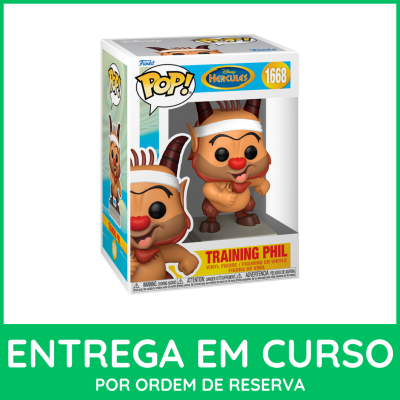 Caixa de figura Funko Pop! Training Phil de Hércules
