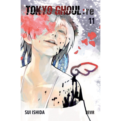 Capa do manga TOKYO GHOUL:re volume 11 com ilustração artística de personagem e texto