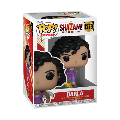 Funko Pop Darla 1279 Shazam Fury of the Gods em embalagem