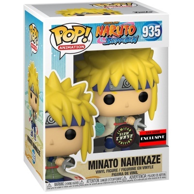 Figura de vinil Pop! Animation Minato Namikaze Naruto Shippuden na caixa